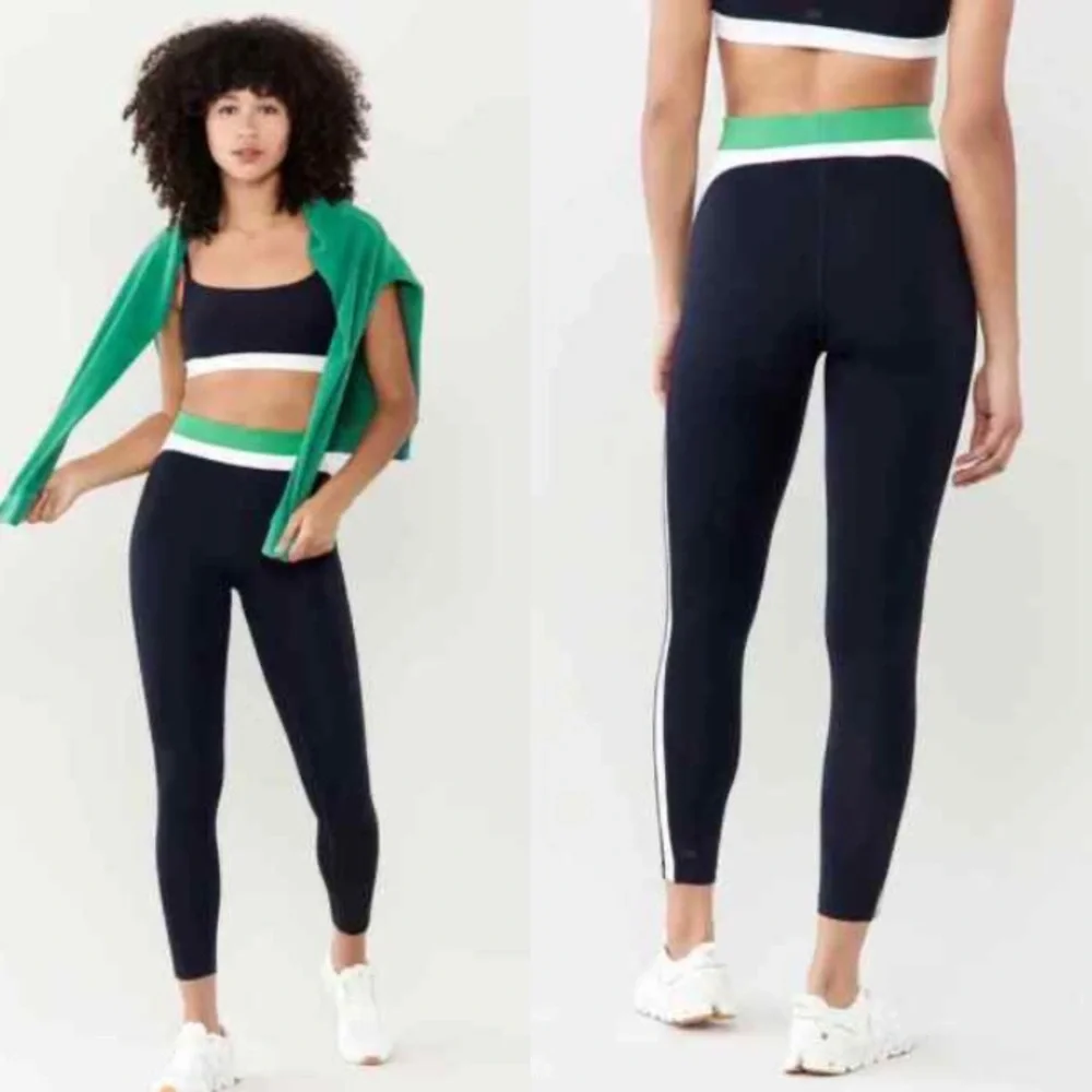 Splits59 Dream High Waisted Techflex Leggings Navy Blue Medium